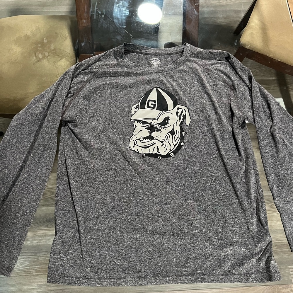 Georgia Bulldogs Rivalry Threads Charcoal Graphic Tee